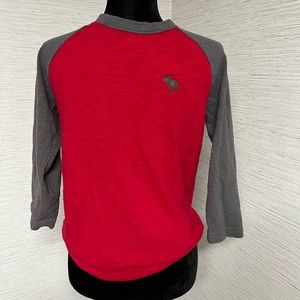 Abercrombie & Fitch 3/4 sleeve tee - small